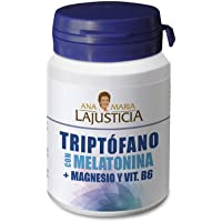 Ana Maria Lajusticia - Triptófano con melatonina + magnesio + VIT B6 – 60 comprimidos. Induce al sueño y mejora la…